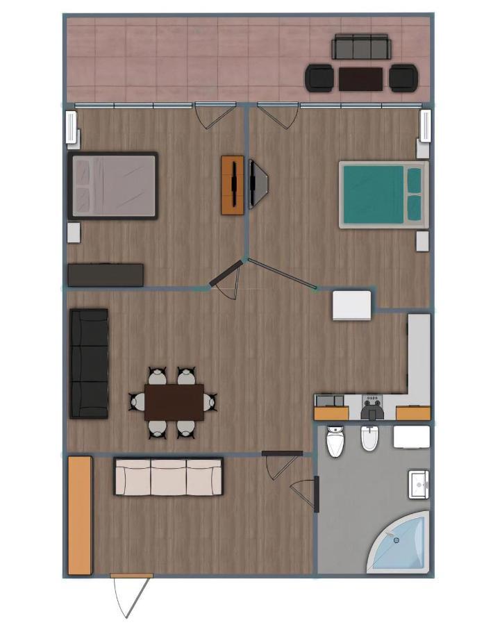 Arcadia Palace 2-Bedrooms Apartment With Terrace Odessa Dış mekan fotoğraf